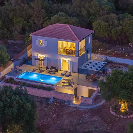 New Luxury Enelia ,with Sunset View ! Villa